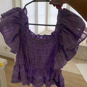 Banana Republic Purple Top